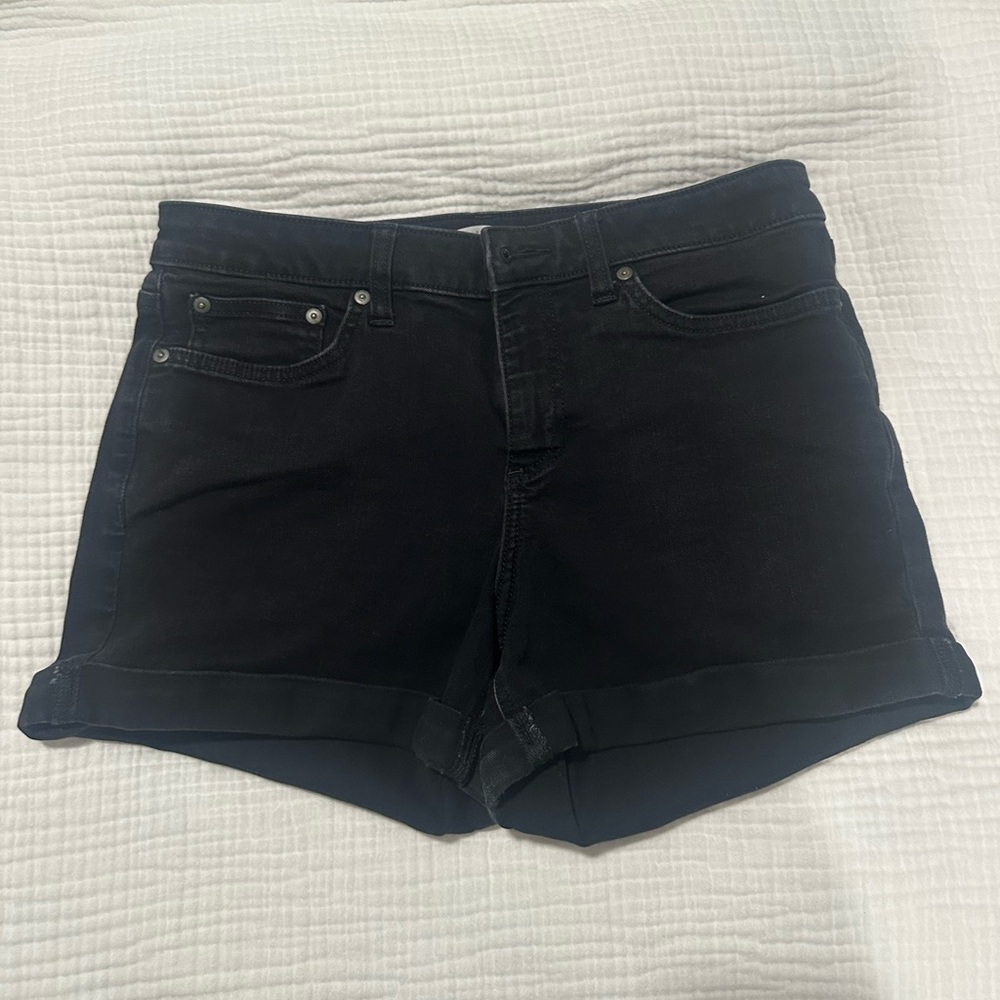 LC Lauren Conrad Dark Jean Shorts